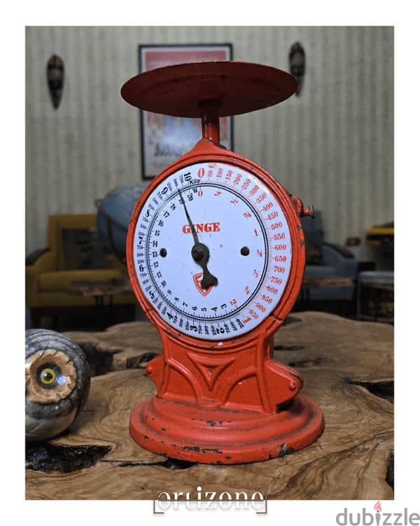 vintage weighting scale 0