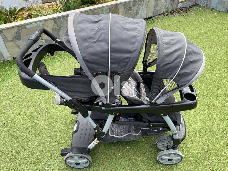 stroller for twins-  Graco 0