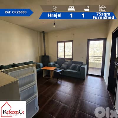 Furnished chalet in Hrajel شاليه مفروش في حراجل