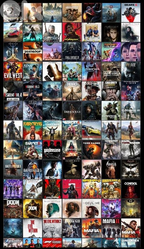 PC GAME OFFLINE MORE IN 700 game each game 2$ watsup 81193066 Beirut 15