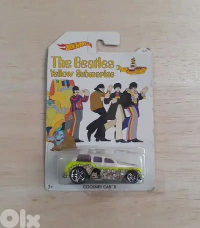 The Beatles (Yellow Submarine) Hot Wheels diecast car model 1;64.