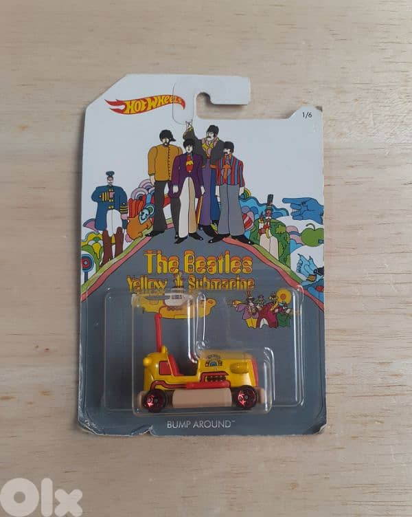 The Beatles (Yellow Submarine) Hot Wheels diecast car model 1;64. 2