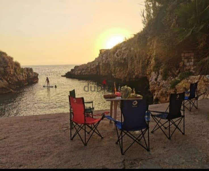 Beach chalet duplex for rent in halat with sea access min 6 month 12