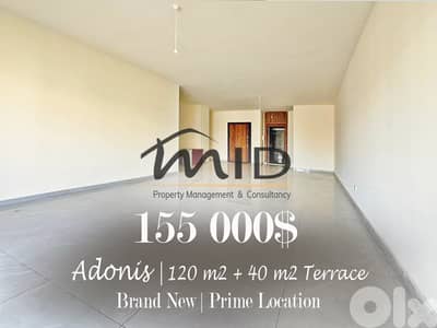 Adonis | Brand New 120m² + 40m² Terrace | Prime Location | Catch