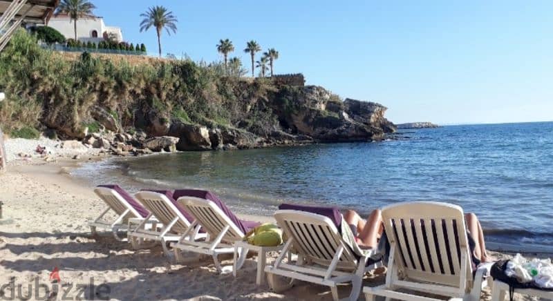 Beach chalet duplex for rent in halat with sea access min 6 month 11