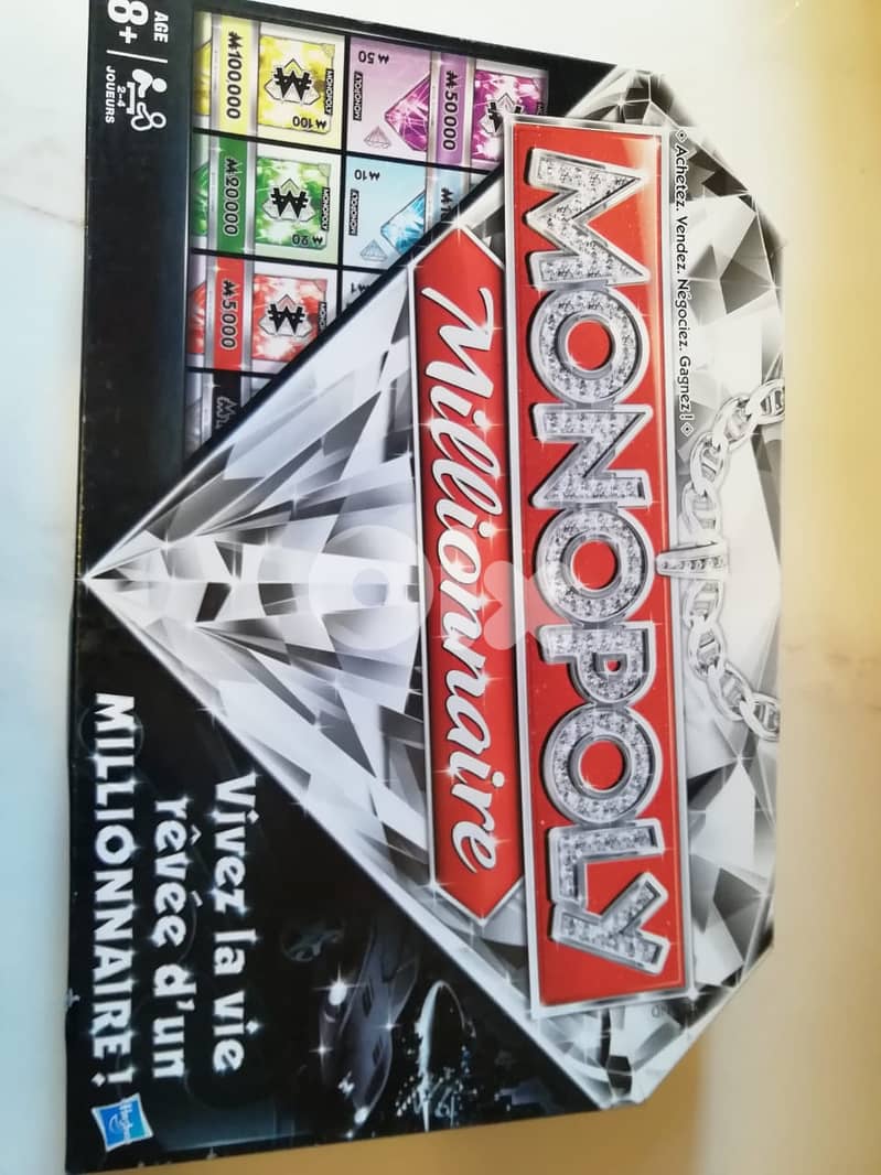 Monopoly Millionaire edition by Hasbro as new 0