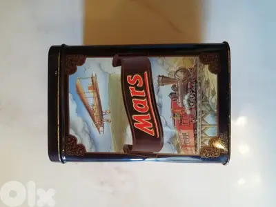Promotional limited edition Mars tin box 15cm