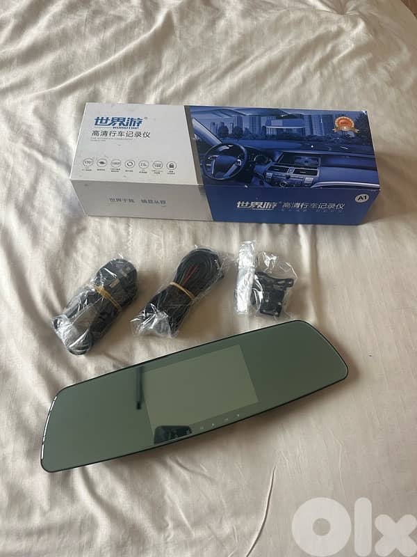rear view mirror and camera 0