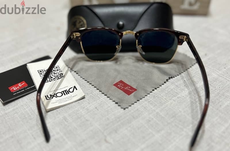 Ray-ban Clubmaster Polarized Glasses 100% Authentic 3