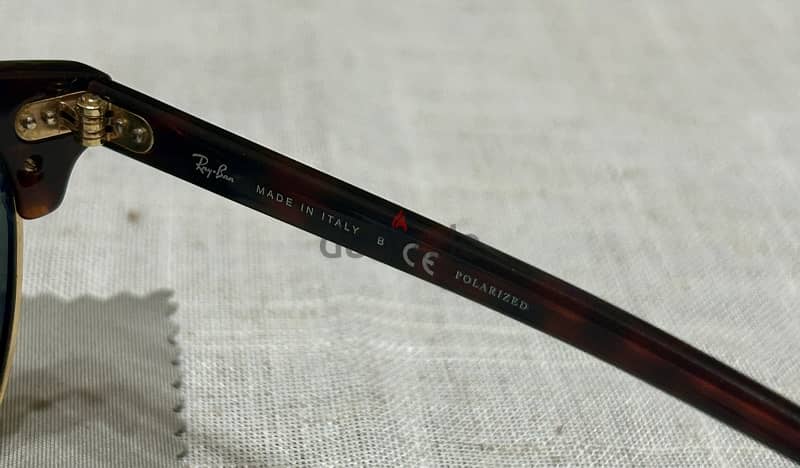 Ray-ban Clubmaster Polarized Glasses 100% Authentic 4