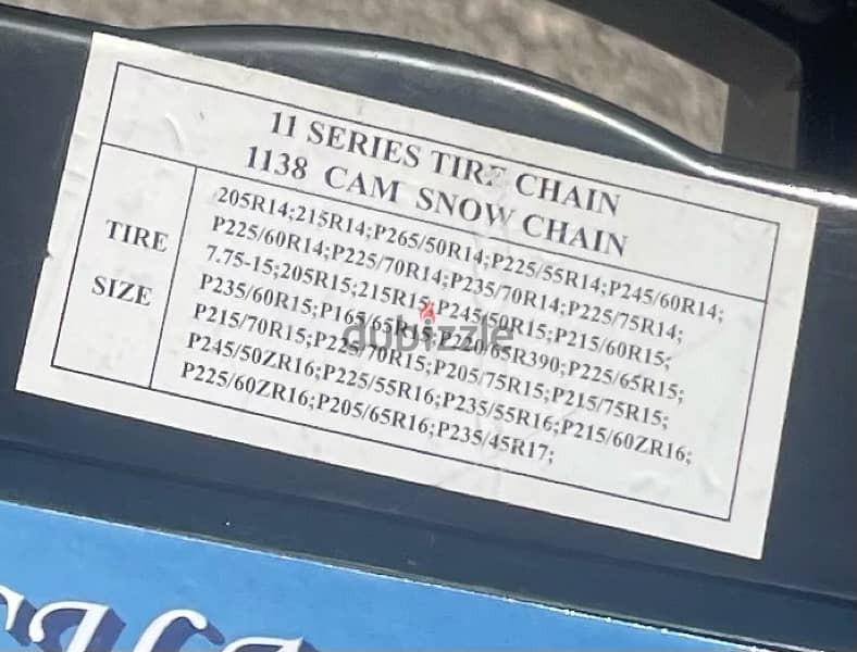 tire chains for snow 1