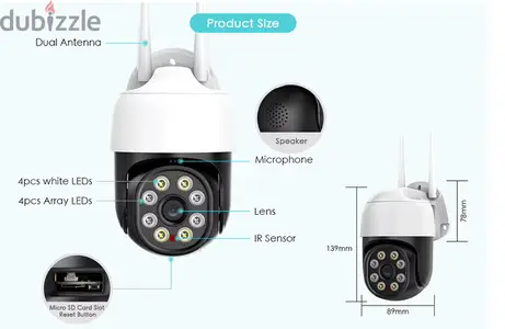 5MP Outdoor Wifi Camera