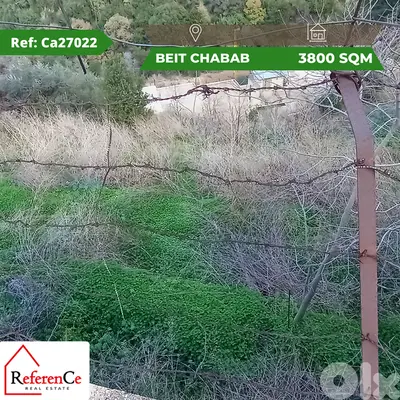 Land for sale in Beit Chabab ارض للبيع في بيت شباب