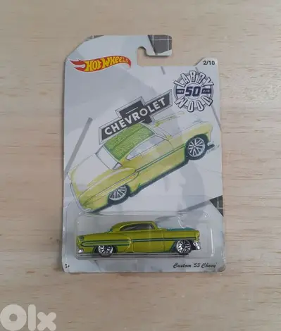 Custom '53 Chevy (Larry Wood) Hot Wheels diecast model 1;64.