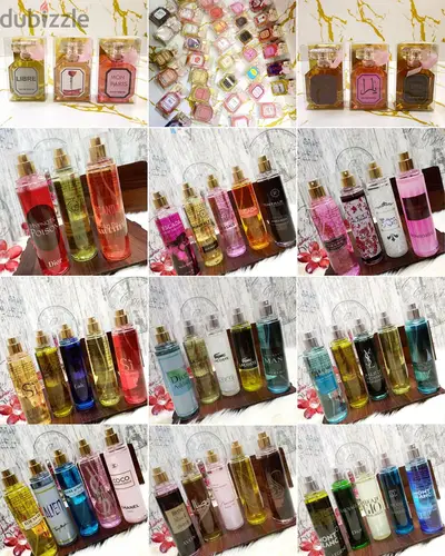 perfumes and splashes