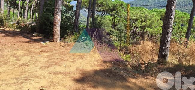 1860 SQM Land+Mountain view for sale in Bet Mery - أرض للبيع بيت مري