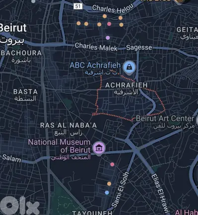 Zone 5 + 10 % Land for sale in Achrafieh - أرض للبيع في الأشرفية