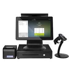 POS All In One Touch Screen + Free Software - Core I5 /8GB Ram /128GB 0