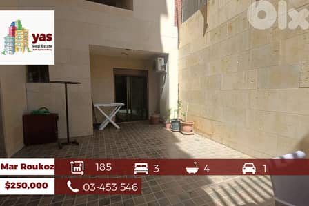 Dekweneh/Mar Roukoz 185m2 | 30m2 Terrace | Calm Area | AA/NER