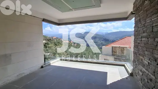 L17529-Brand New 3-Bedroom Apartment For Sale in Broumana