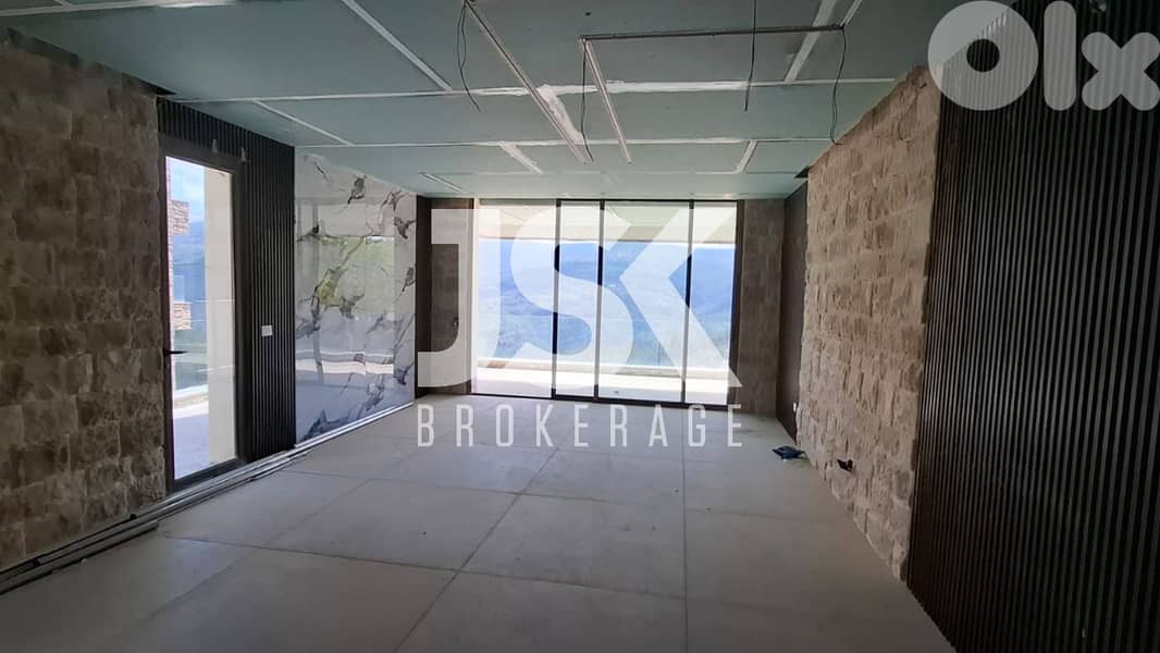 L17528-Brand New 2-Bedroom Apartment For Sale in Broumana 0