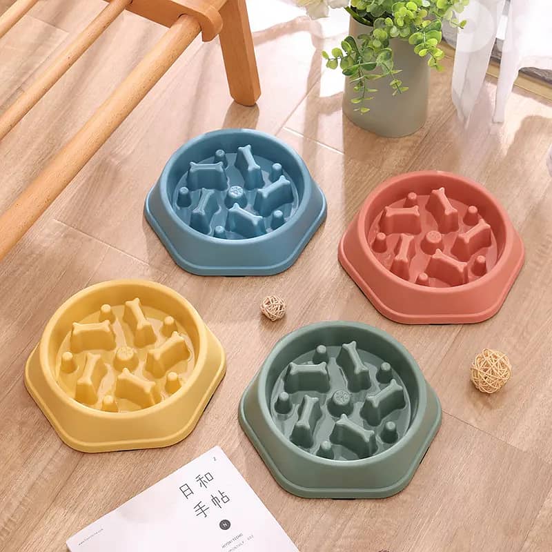 Slow Feeder Dog Bowl 0