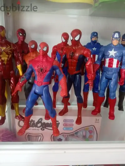 spider men and another character