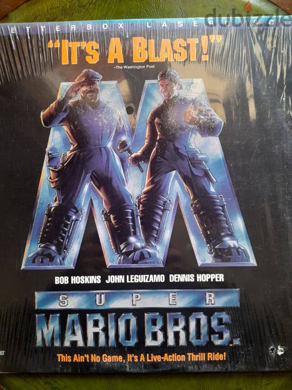 Ultra Rare SUPER MARIO BROS 1993 Laserdisc  letterboxed search price 0
