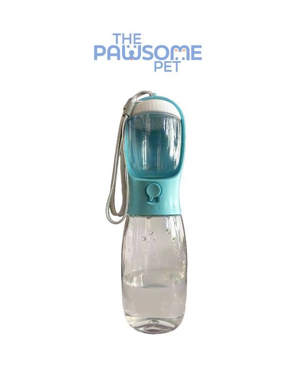 Pawsome's water bottle with storage 1
