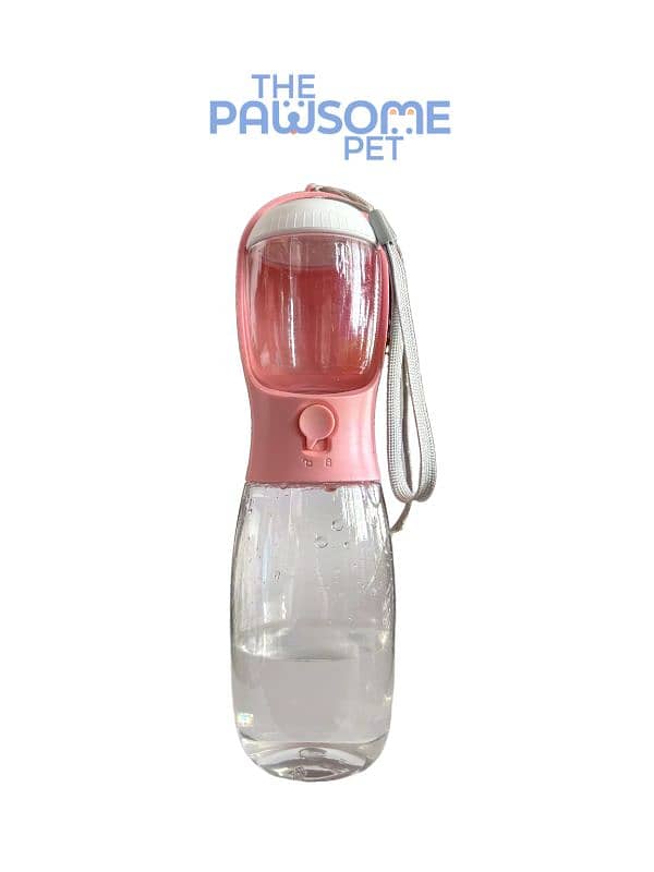 Pawsome's water bottle with storage 3