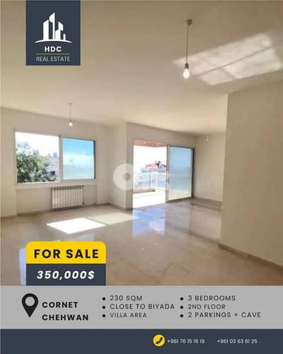 Cornet Chehwan near Biyada 230 sqm villa area