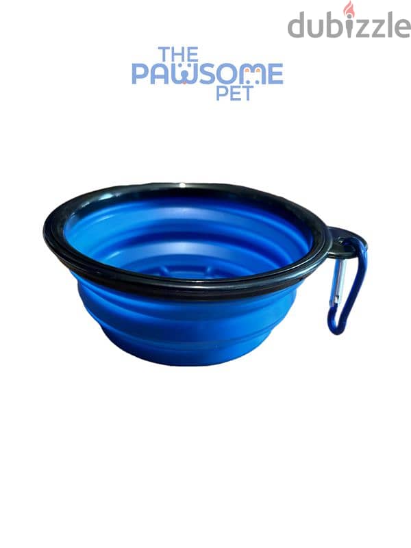 Pawsome's Plastic Water/Food Bottle with Collapsible Bowl 9