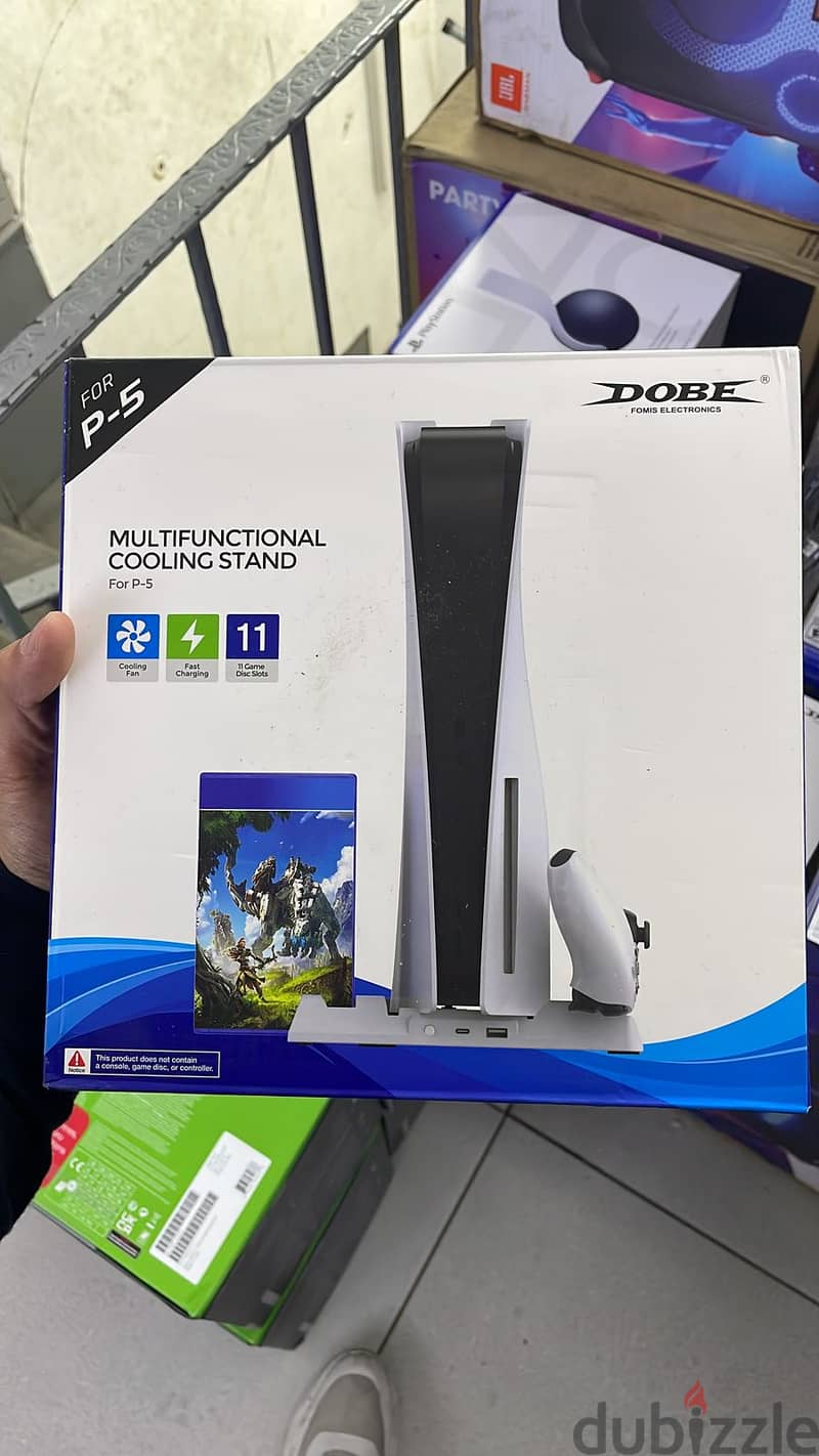 Dobe multifunctional cooling stand for ps5 Original & Best offer 0