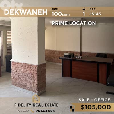 Office for sale in Dekwaneh JS145 مكتب للبيع  في الدكوانة