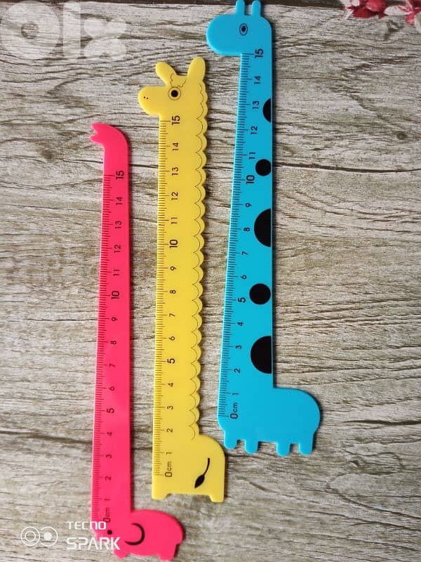 cute animal ruler for school 2