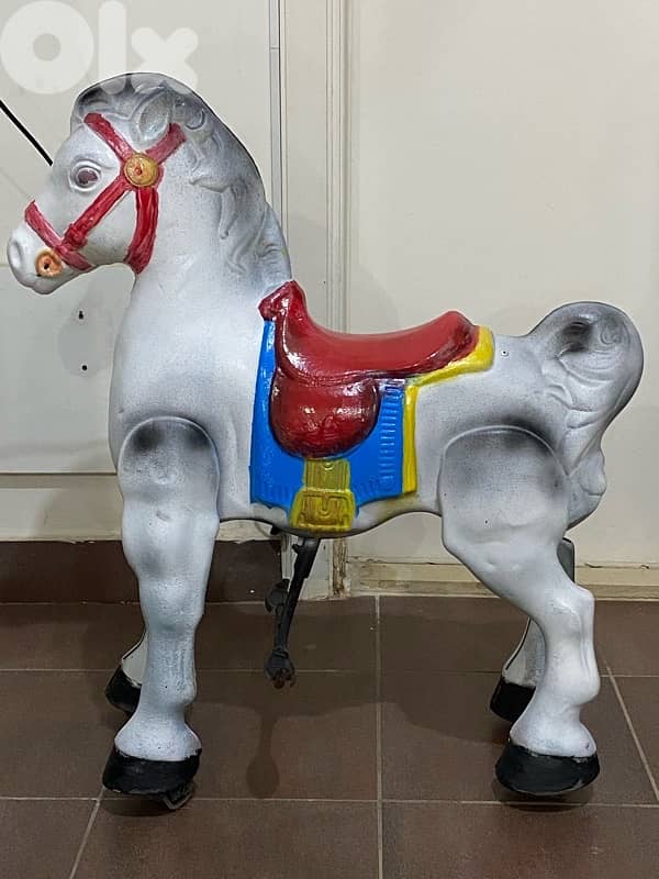 rare antique Mobo horse early 20th century 0