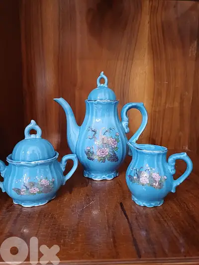vintage tea pot set
