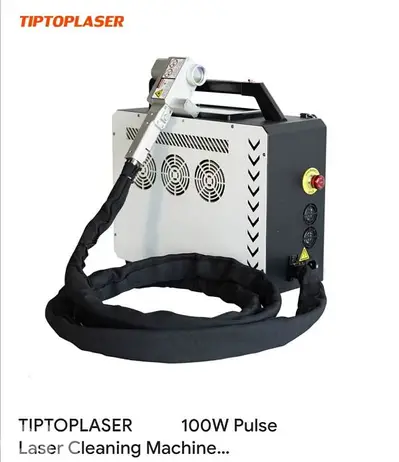 tiptoplaser laser cleaning  pulse machine 100w