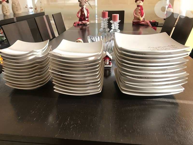 chinese square  plates 0