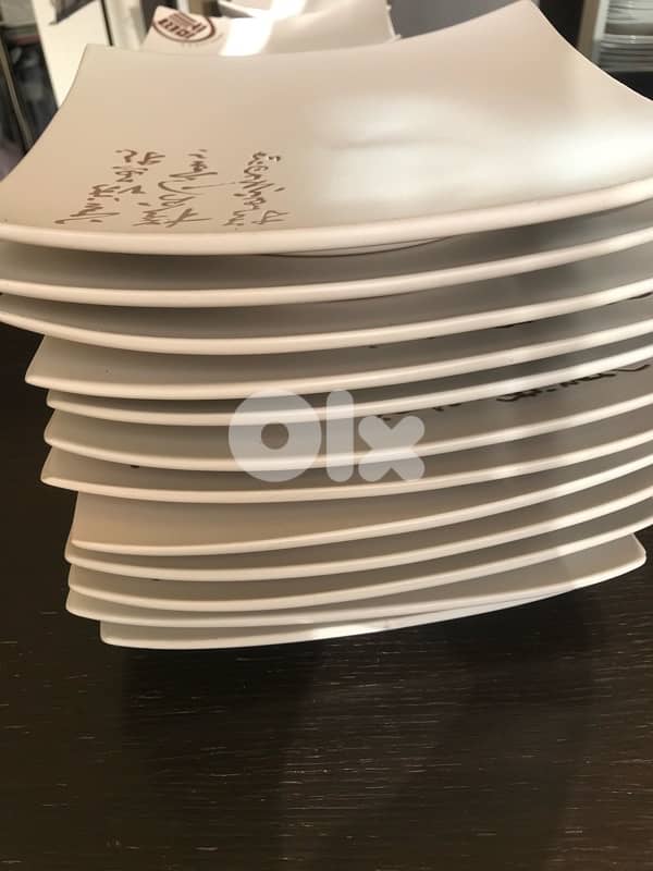 chinese square  plates 2