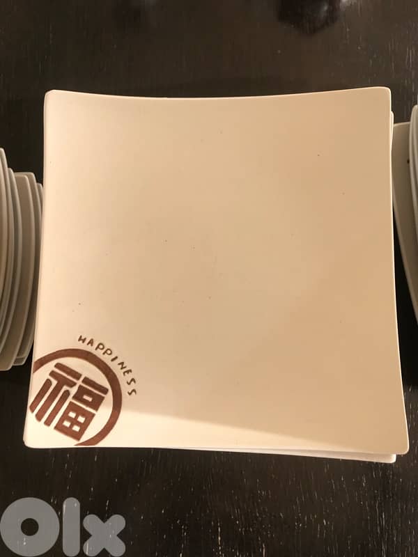 chinese square  plates 4