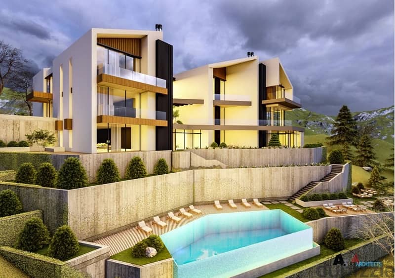 VISTAZAAROUR Chalet Project  | Gardens & Pool starting $130K 3