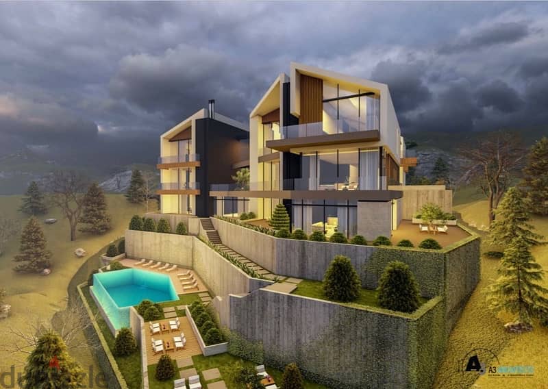 VISTAZAAROUR Chalet Project  | Gardens & Pool starting $130K 6