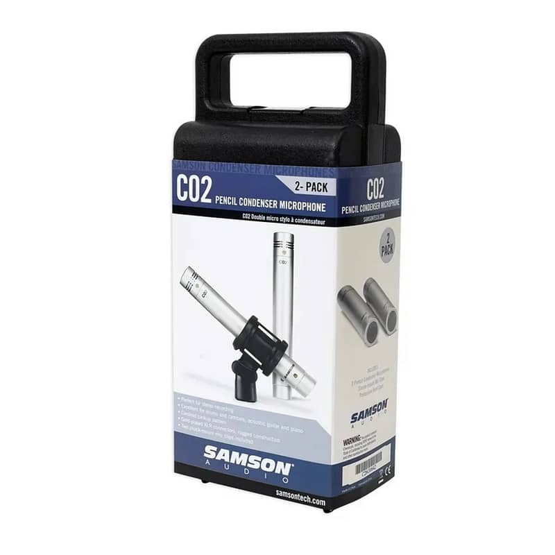 Samson C02 Small-diaphragm Condenser Microphone - Stereo Pair 3
