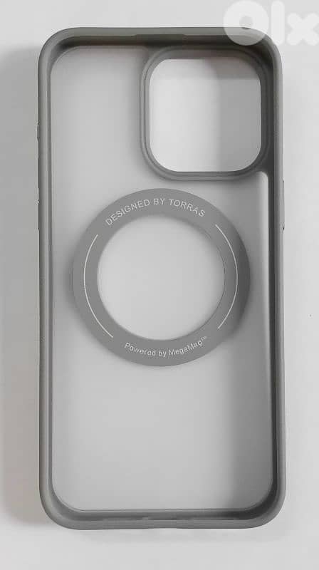 iPhone 15 Torras UPRO Ostand grey case protection 2