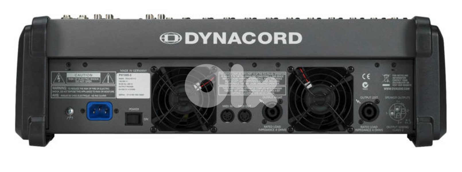 Dynacord PowerMate 1000-3 Powermixer, 2x 1000 W / 4 Ohm 2