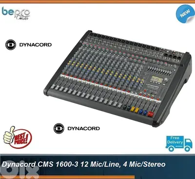 Dynacord CMS 1600-3 12 Mic/Line, 4 Mic/Stereo