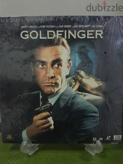 JAMES BOND Collection Lot 7 deluxe LB/WS Laserdiscs 10$ each