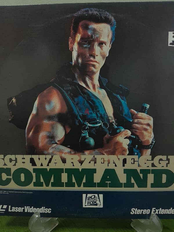 Arnold Schwarzenegger 6 Mint Rare laserdiscs price for ALLالسعر للكل 0