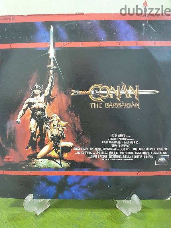 Arnold Schwarzenegger 6 Mint Rare laserdiscs price for ALLالسعر للكل 2